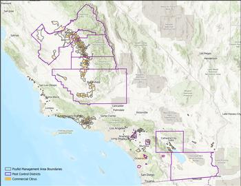 map of California
