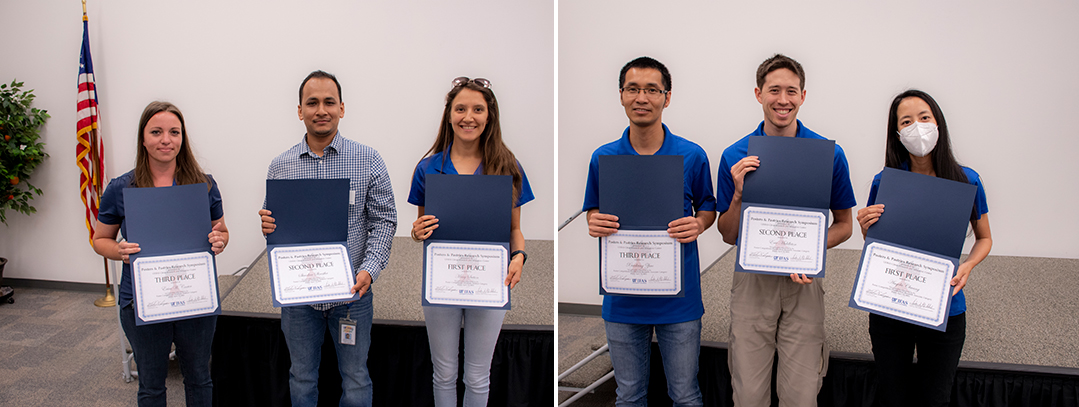 UF/IFAS CREC Research Symposium - winners 2022