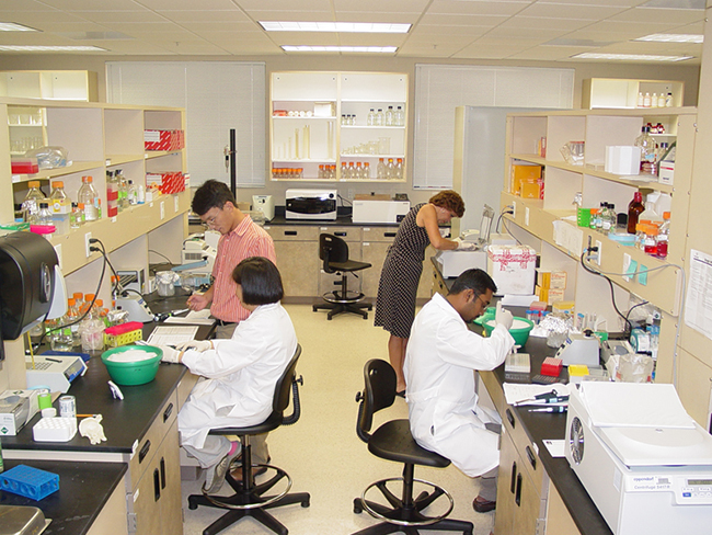 Biotechnology lab